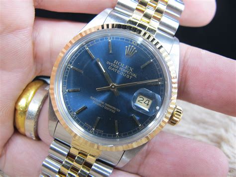 rolex 16013 blue dial